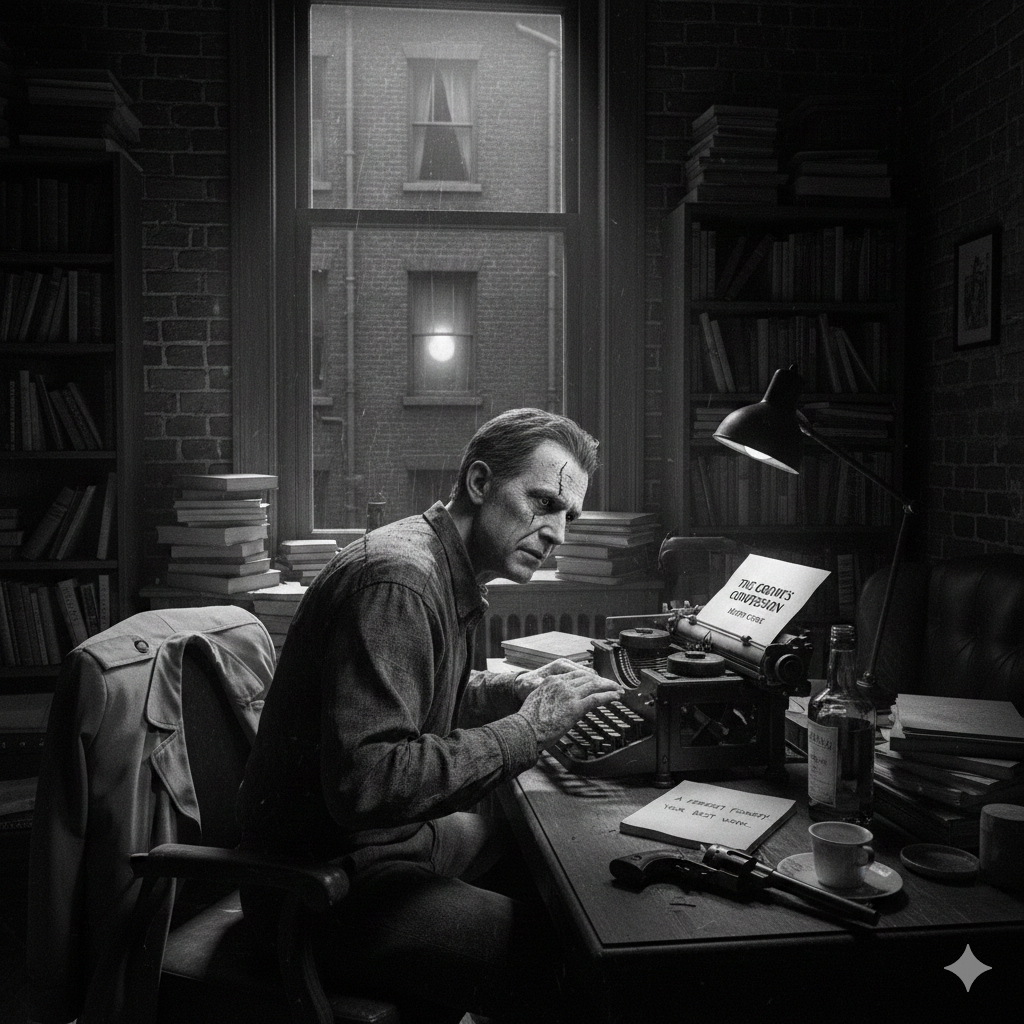 The Scripted Sin - a Wild Plots Blog Post. A mystery story about a writer.